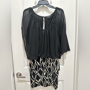 Rampage black and white dress - NWT !!